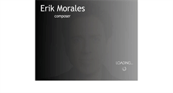 Desktop Screenshot of moralesmusic.com